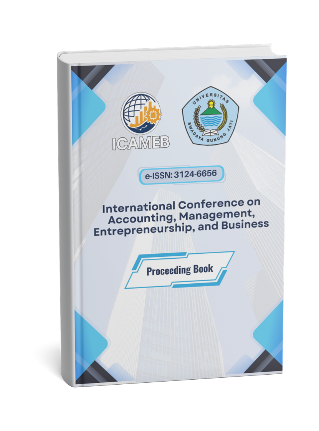 					View International Conference on Accounting, Management, Entrepreneurship and Business (ICAMEB)
				